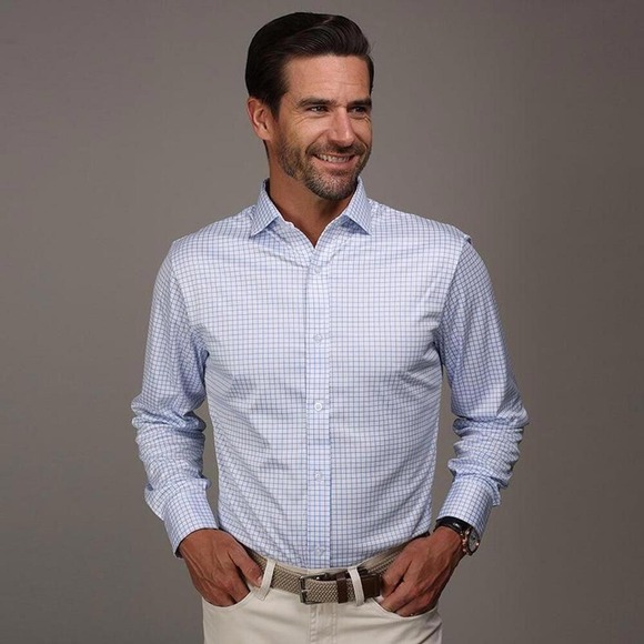 Collars & Co. Other - Collars & Co. NWOT Quattro Flex Dress Shirt Semi-Spread Collar - Size Small